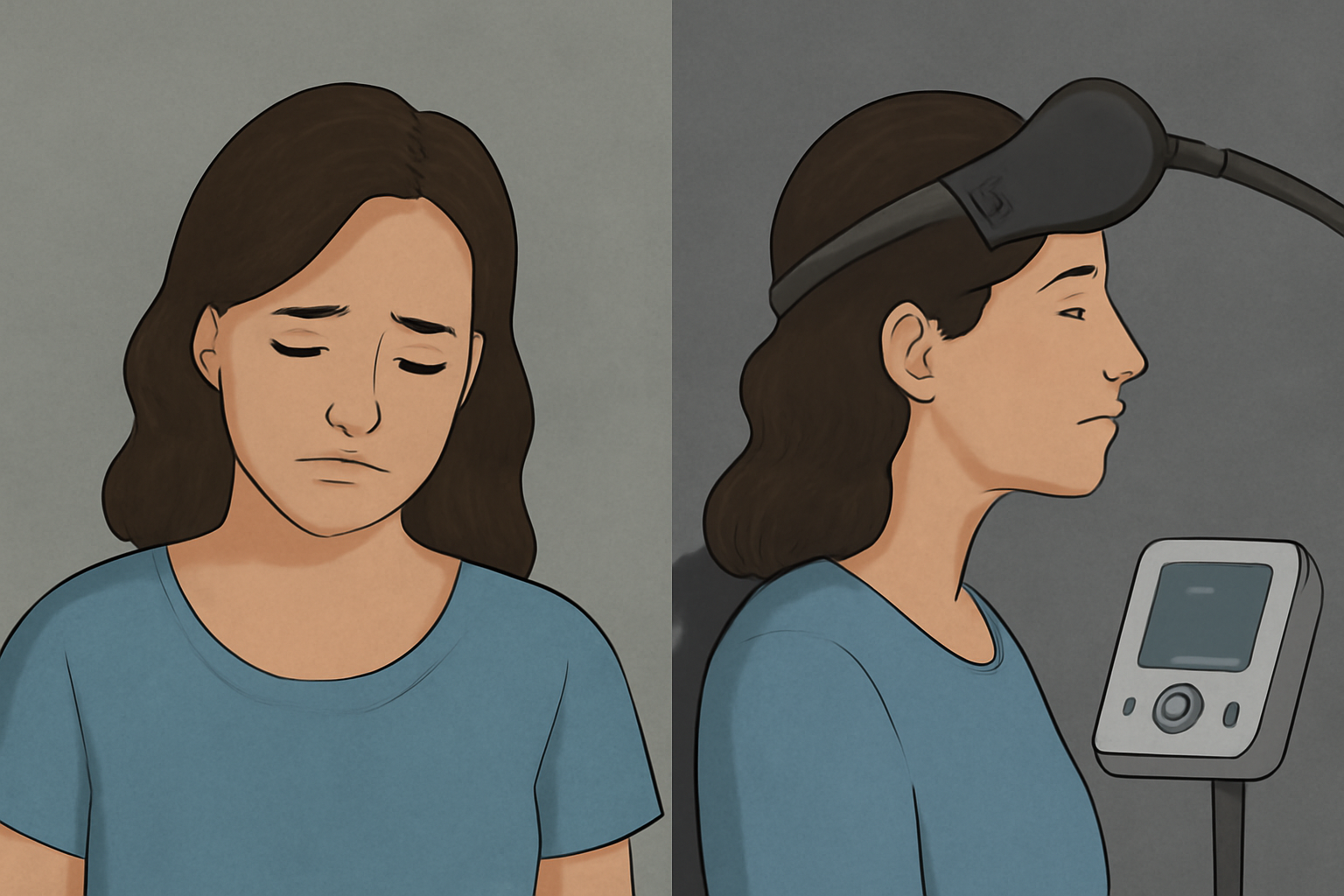 before and after tms therapy