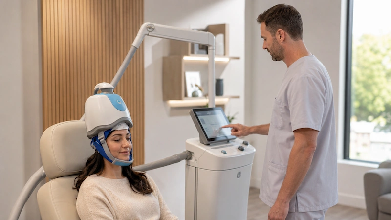 TMS is a safe non-invasing treatment option
