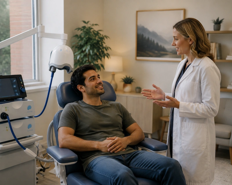 TMS mental health assessment​ process