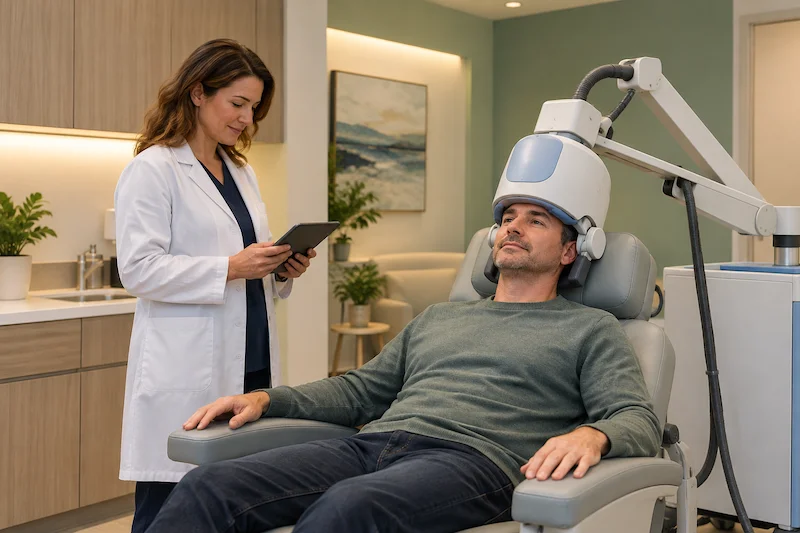 TMS for bipolar disorder treatment